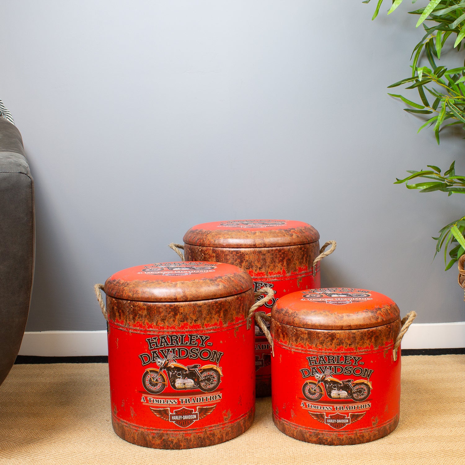 Storage Stool- American Bike