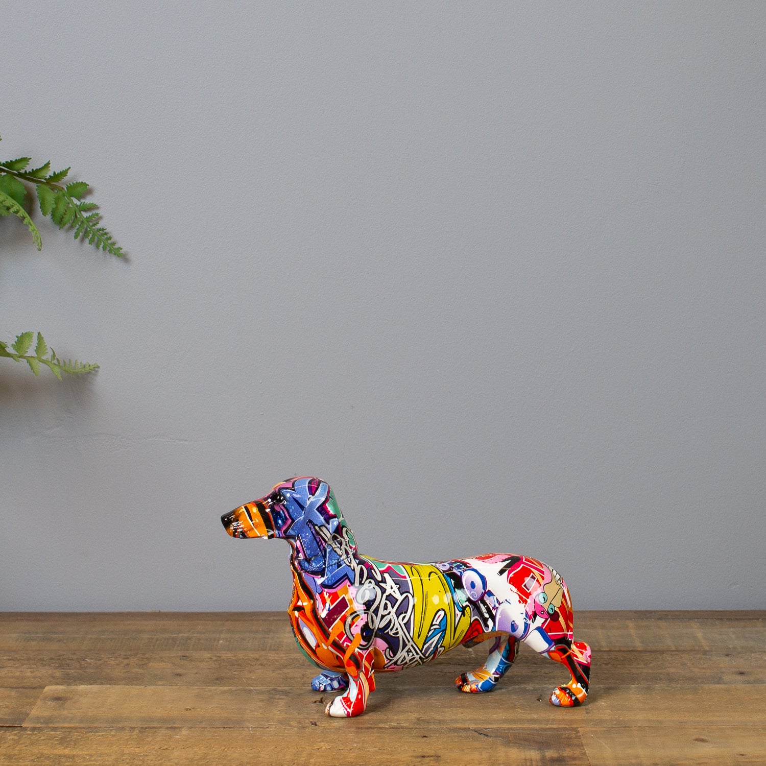 Graffiti Dachshund, Small