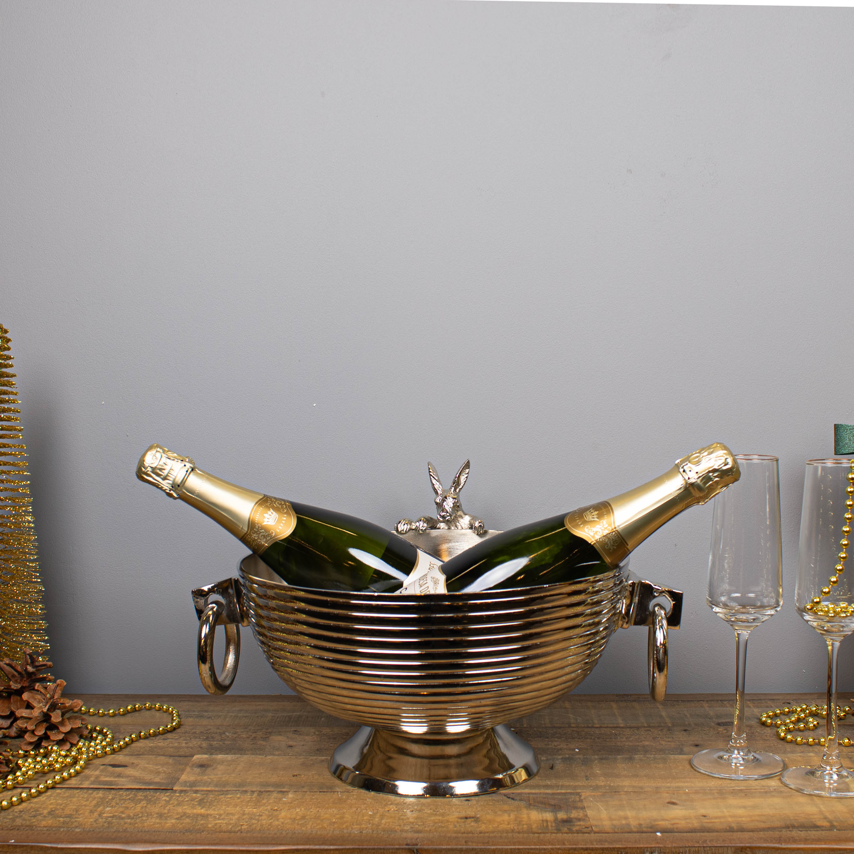 Wine Cooler with Rabbit