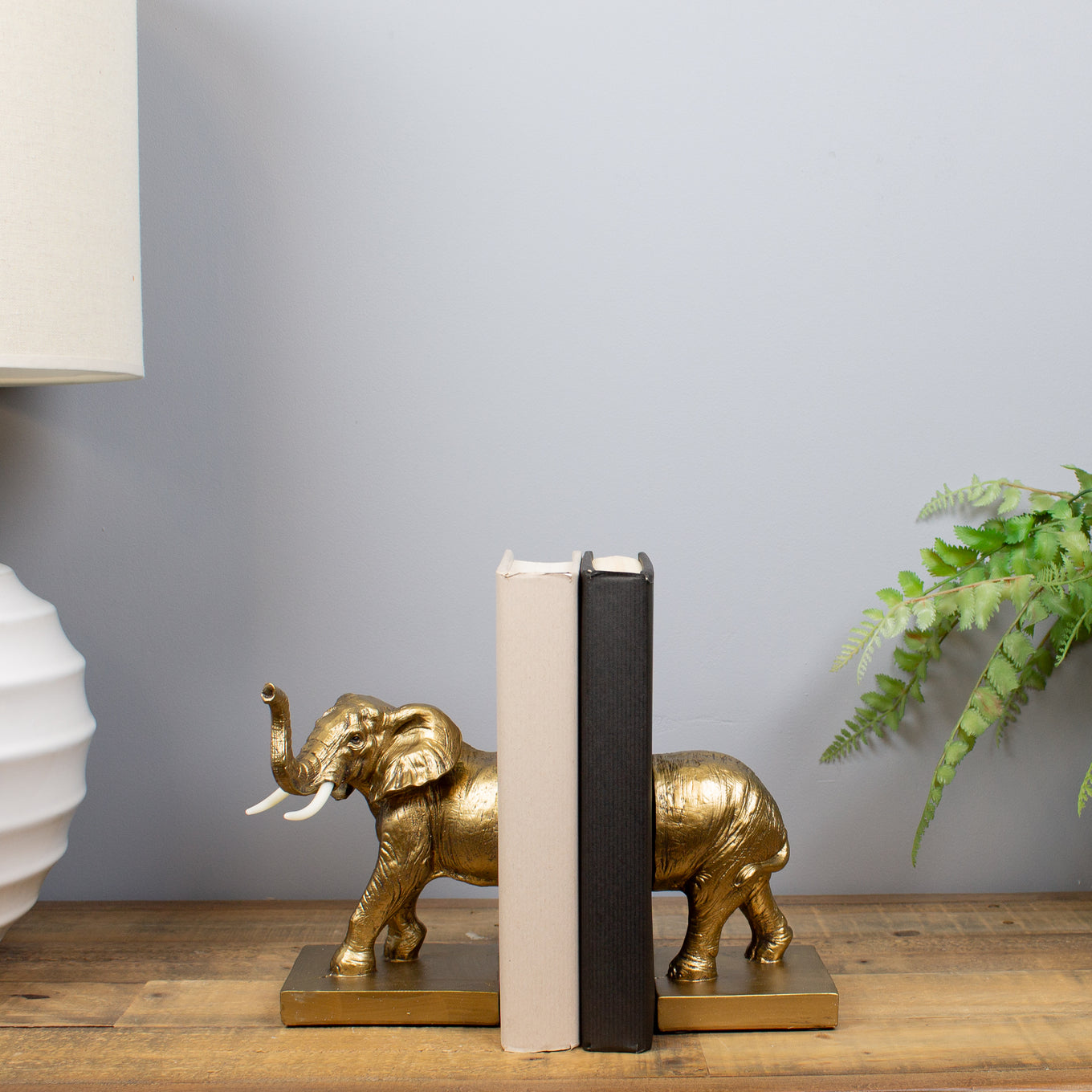 Elephant Bookends