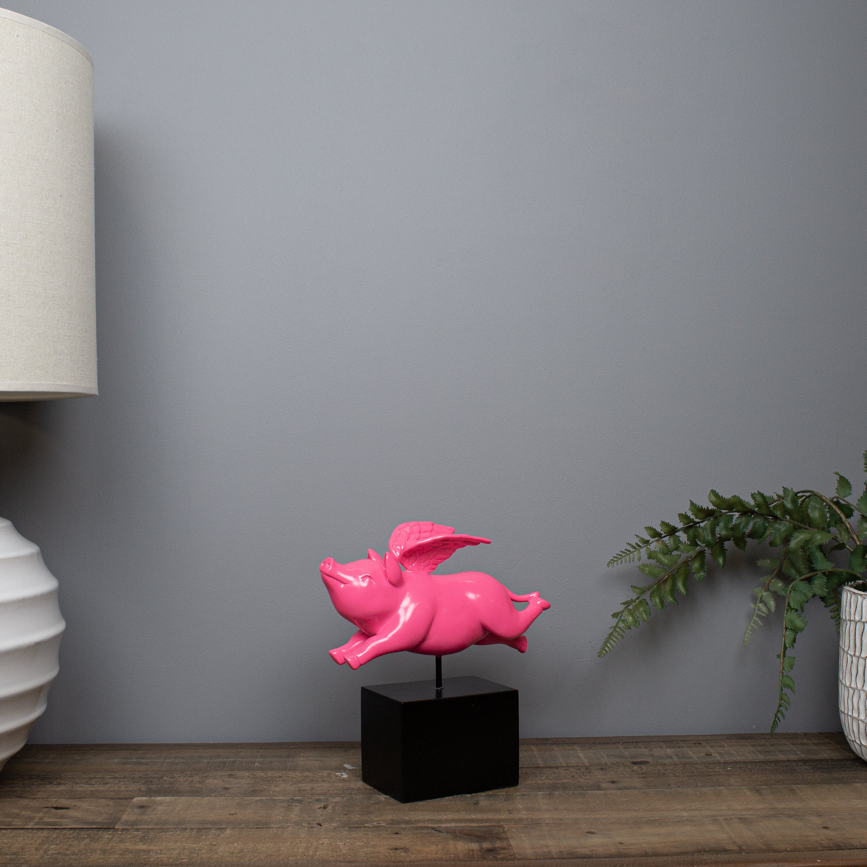 Pink Flying Pig, Large