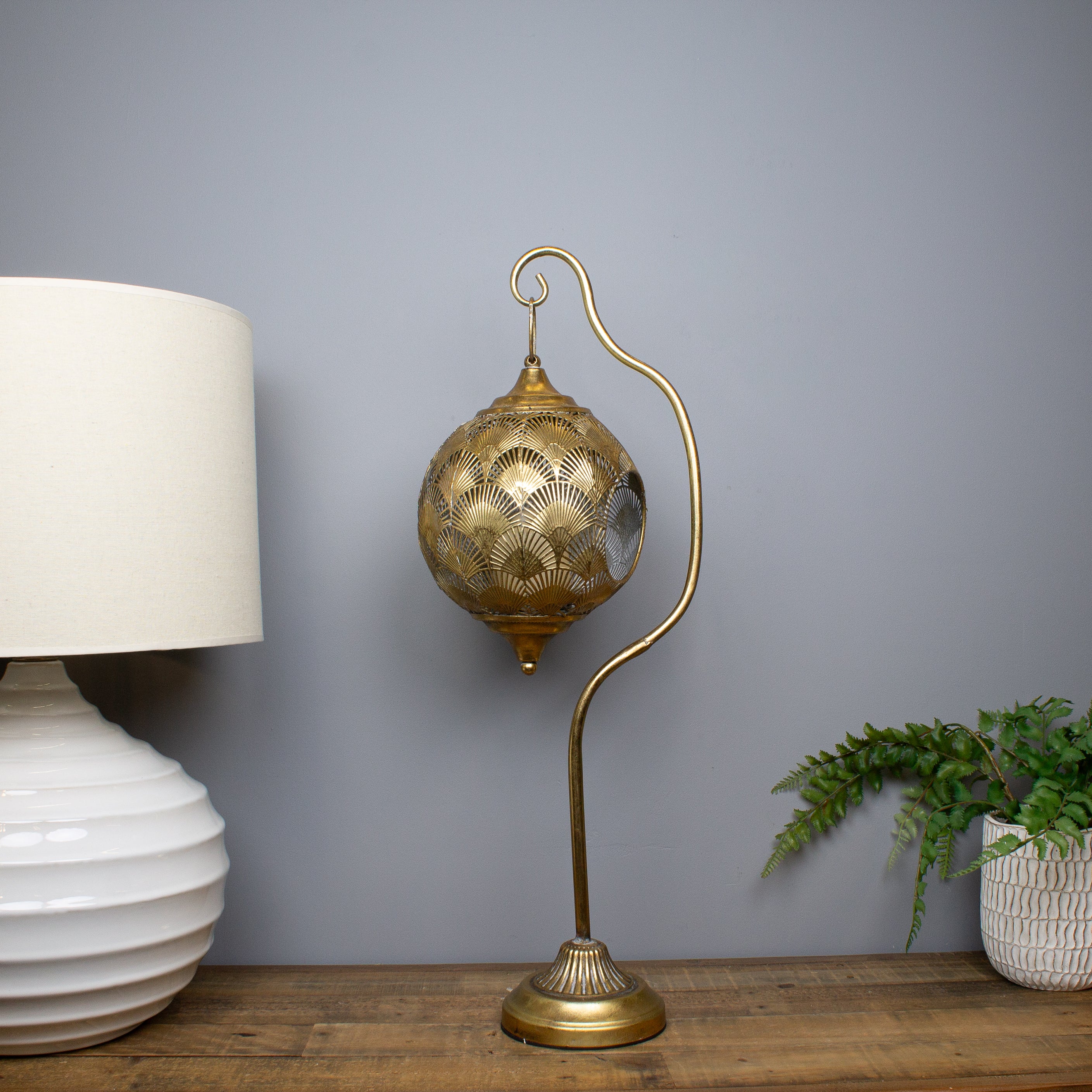 Lunar Hanging Candle Lantern 70 cm