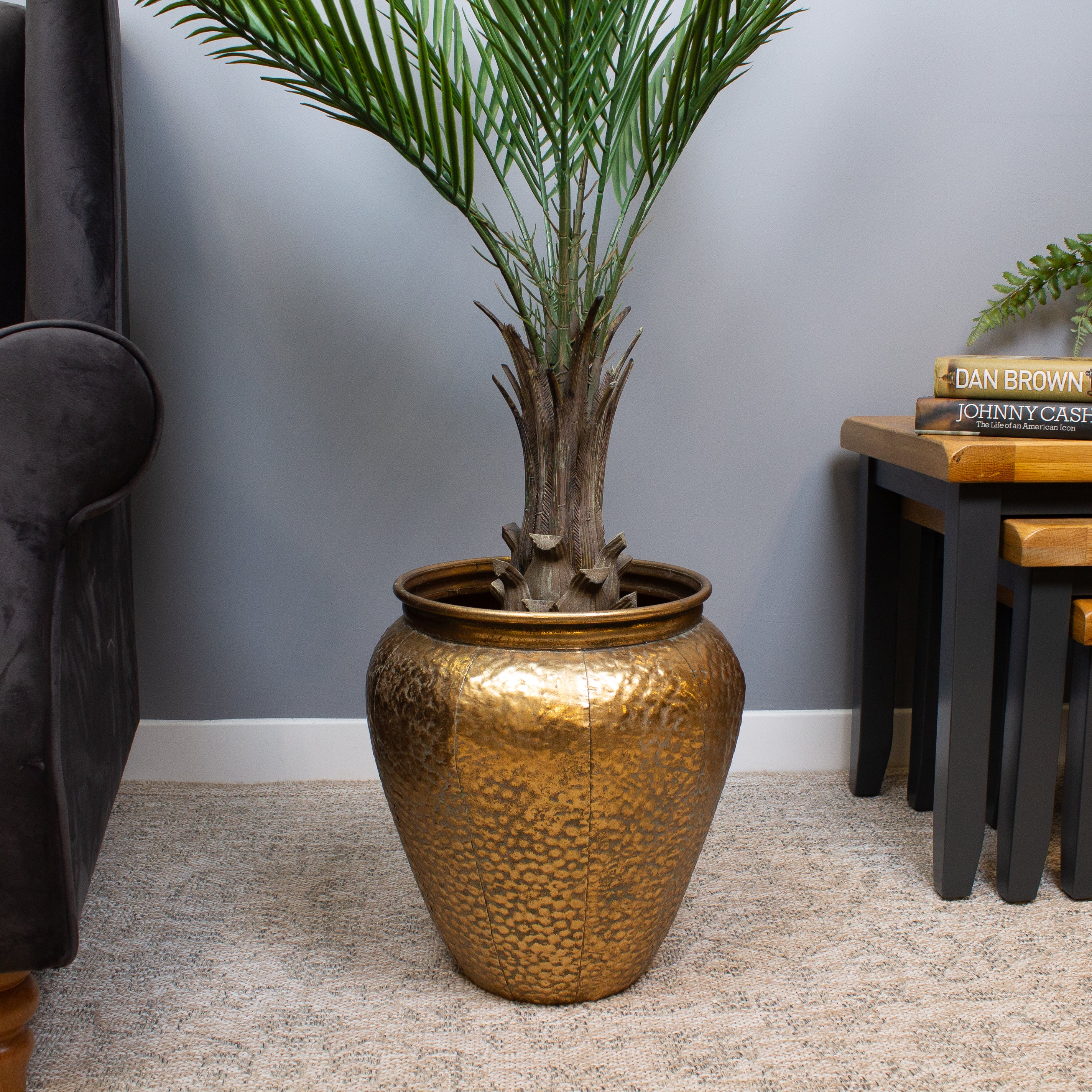 Gold Mirage Planter, 38 cm