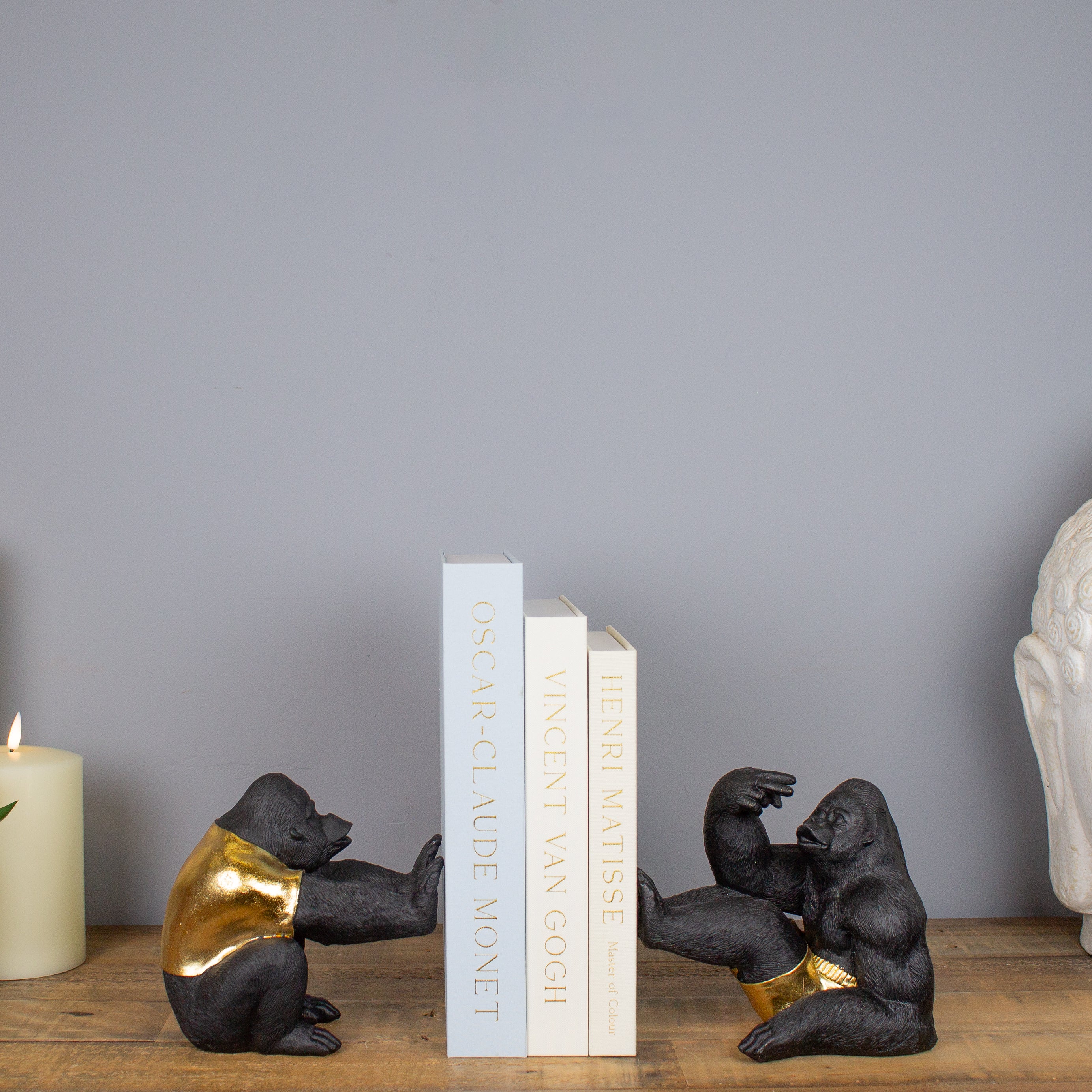 Gorillas Bookends