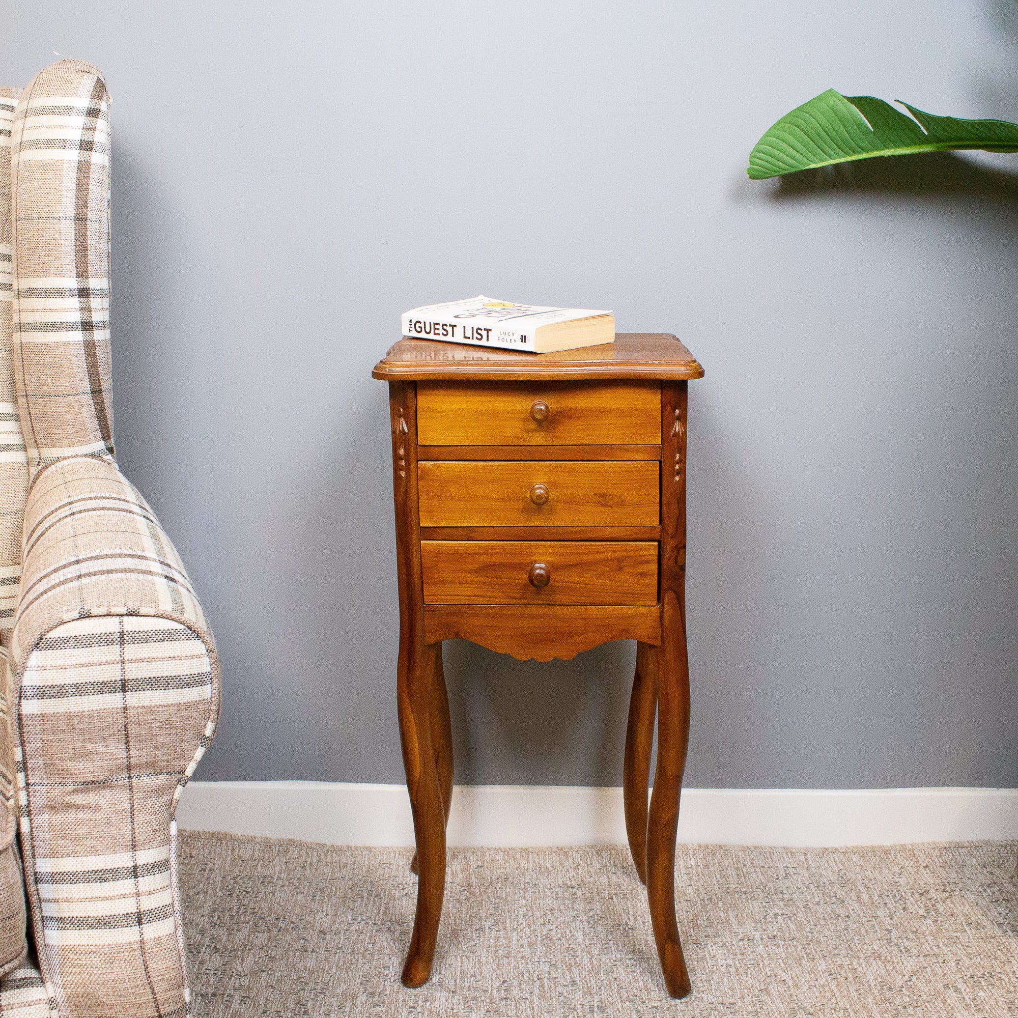 Downton Square Lamp Table