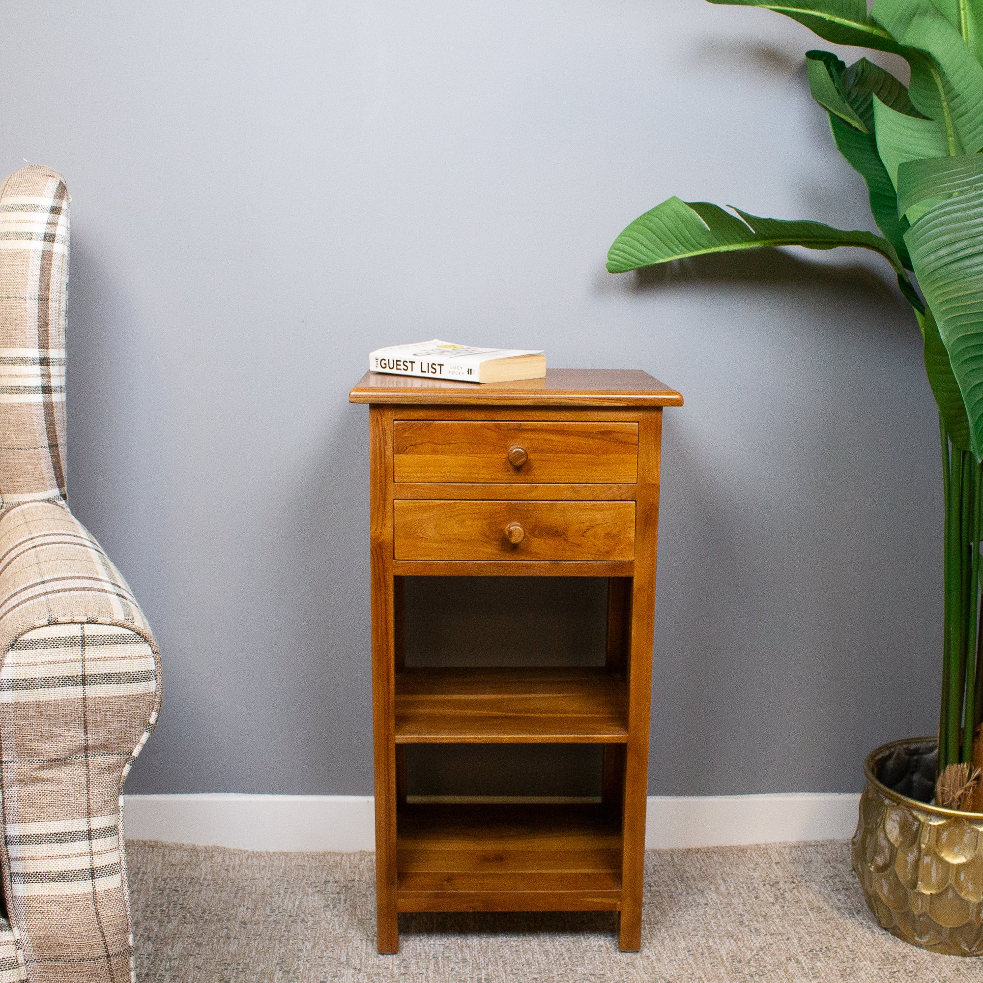 Marlowe Teak Side Table