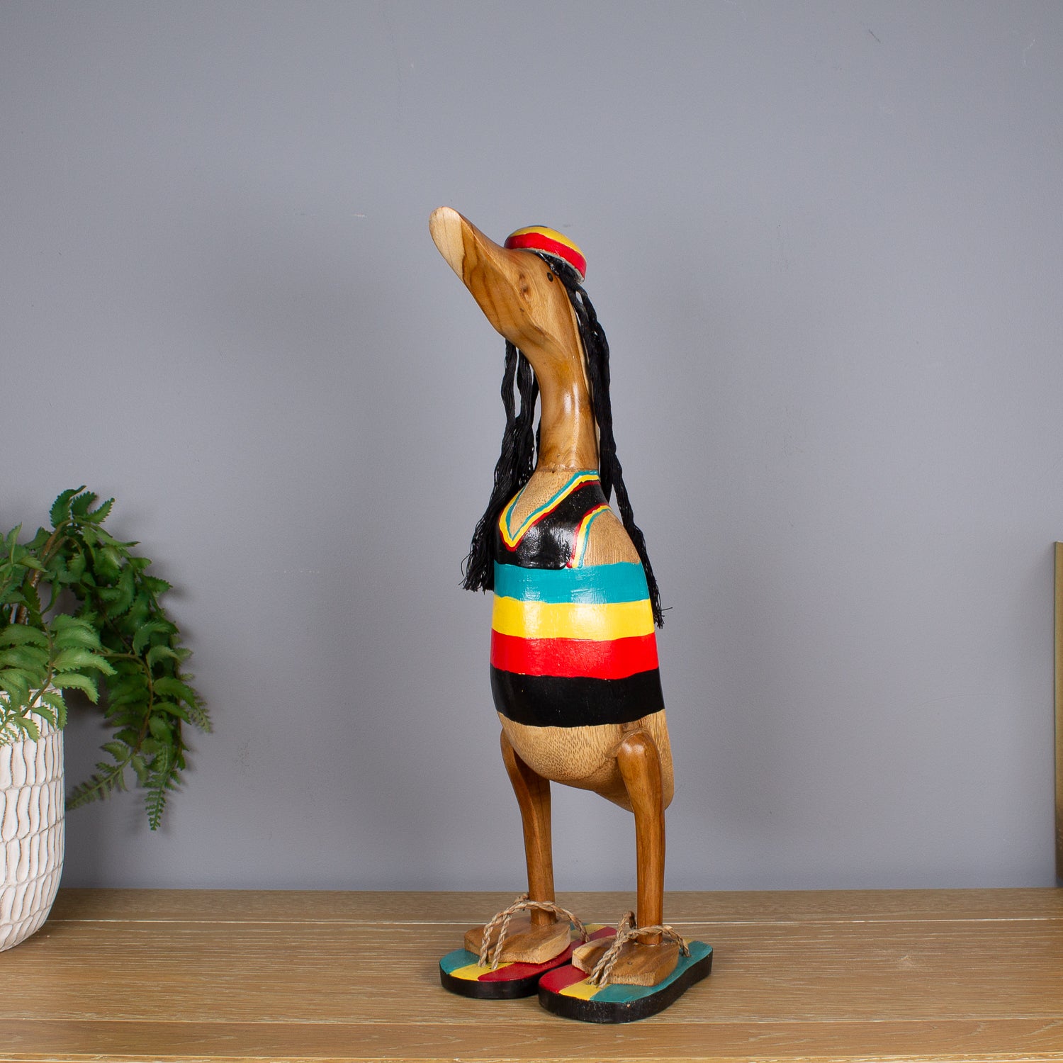 Large Rasta Duck