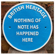 British Heritage Sign