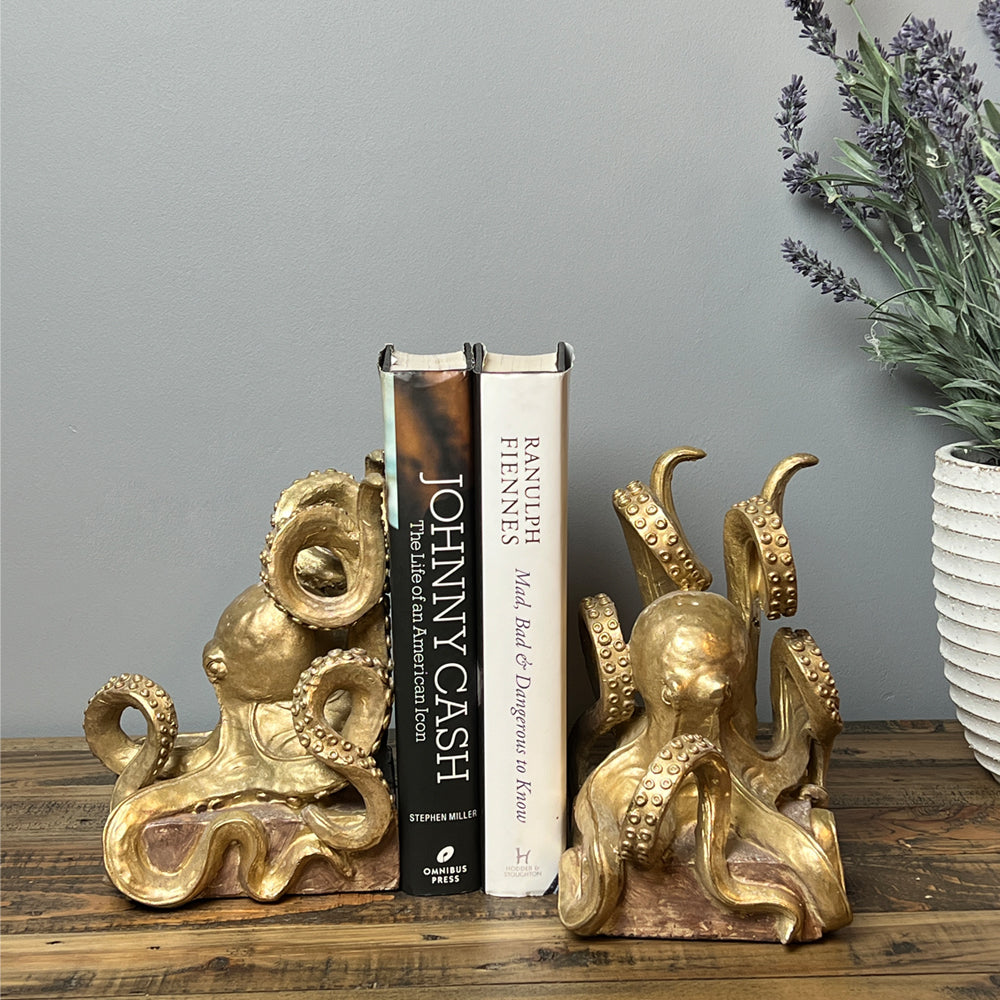 Octopus Bookends