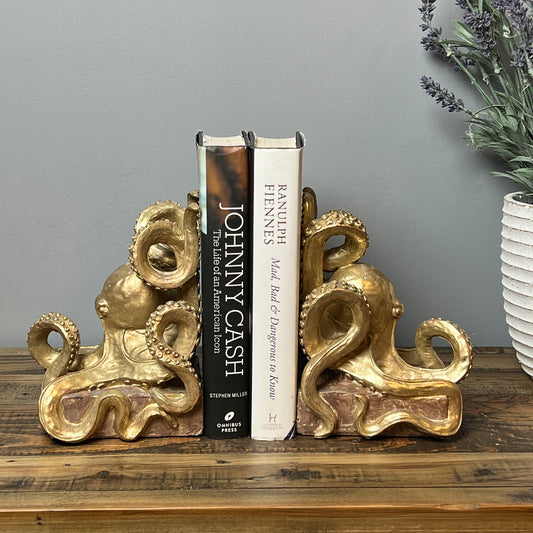 Octopus Bookends