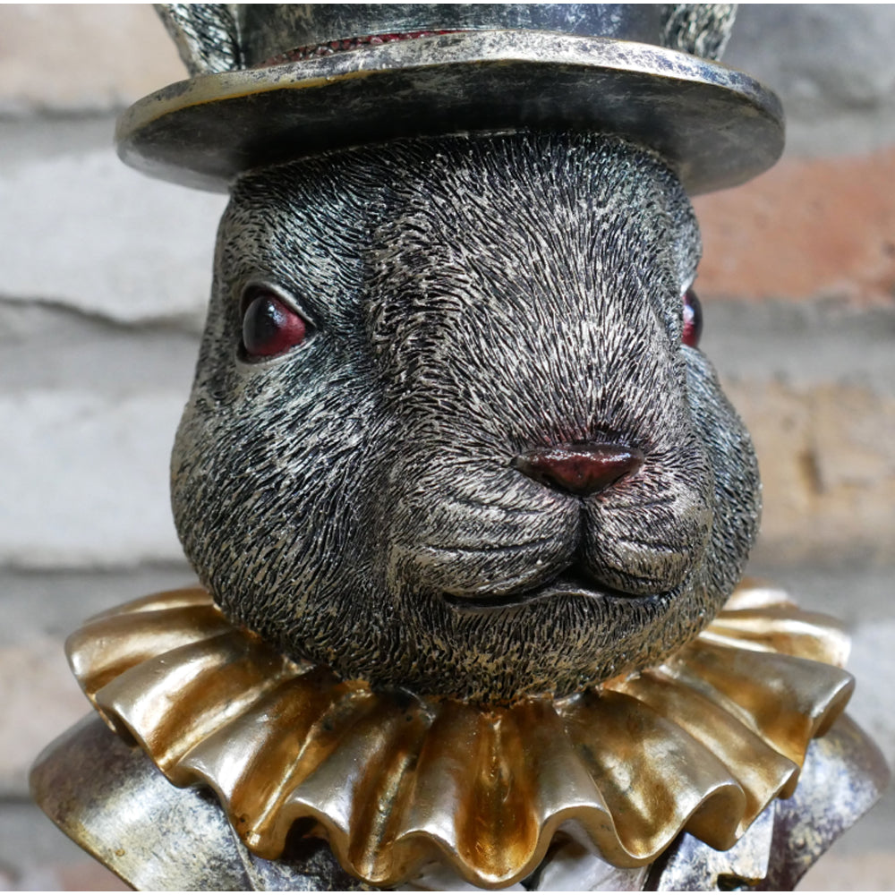 Rabbit With Top Hat Bust