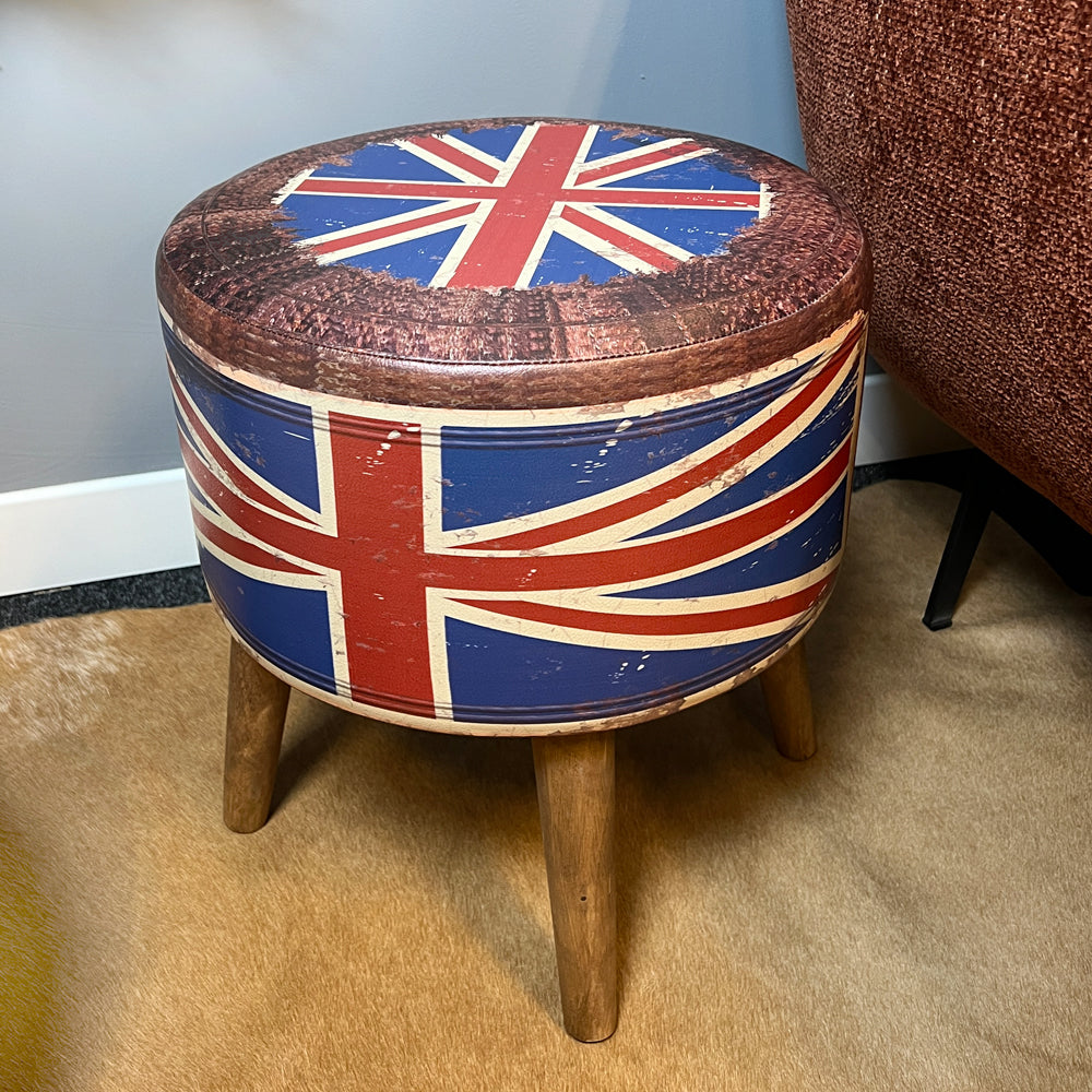Union Jack Stool