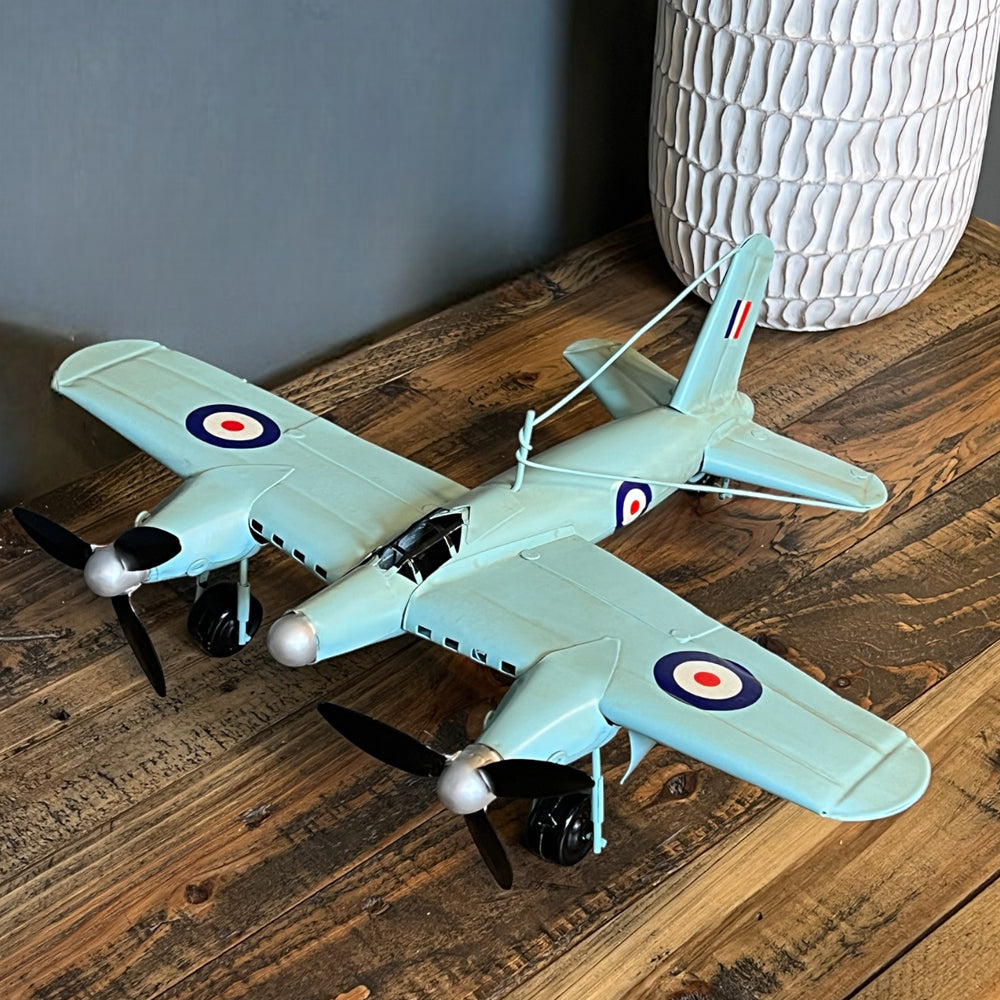 Vintage Blue Plane