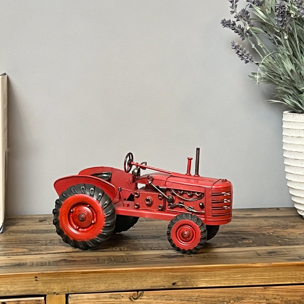 Vintage Red Tractor