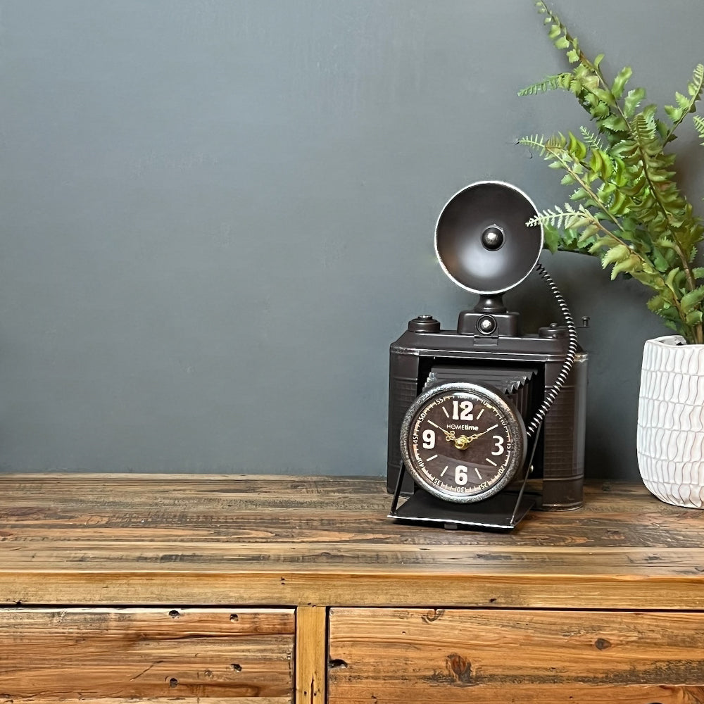 Vintage Camera Clock